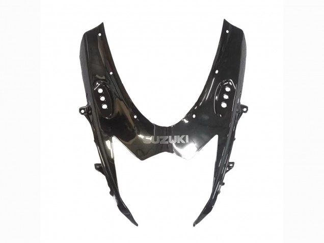 Suzuki GSXR 600 / GSXR 750 Motorrad Verkleidung 2011-2024 - Matt Schwarz Glanzendes Schwarz Weiss Aufkleber