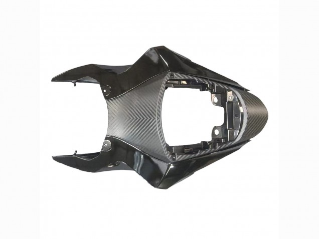 Suzuki GSXR 600 / GSXR 750 Motorrad Verkleidung 2011-2024 - Matt Schwarz Glanzendes Schwarz Weiss Aufkleber