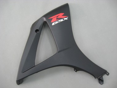 Suzuki GSXR 1000 Motorrad Verkleidung 2007-2008 - Matt Schwarz Glanzendes Schwarz