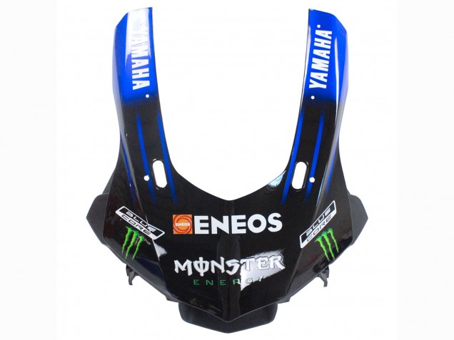 Yamaha YZF 1000 R1 Motorrad Verkleidung 2015-2019 - Blau Matt Schwarz Grun Monster ENEOS