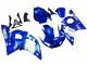 Yamaha YZF 600 R6 Motorrad Verkleidung 1998-2002 - Blau Weiss
