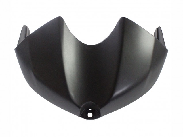 Yamaha YZF 600 R6 Motorrad Verkleidung 2008-2016 - Glanzendes Schwarz Matt Schwarz Rot Streifen