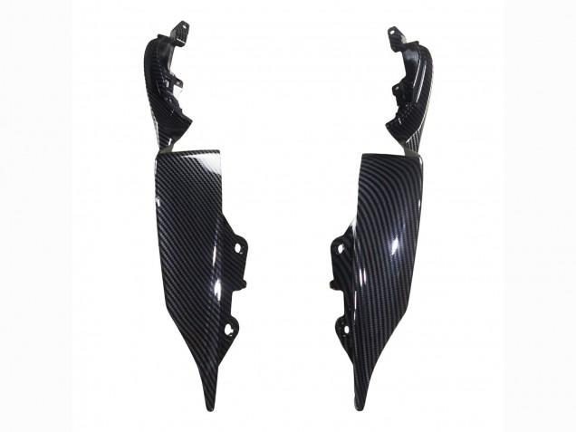 Yamaha YZF R7 Motorrad Verkleidung 2021-2024 - Schwarze Carbonfaser