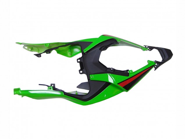 Kawasaki ZX6R Motorrad Verkleidung 2019-2022 - Grun Glanzendes Schwarz Rot