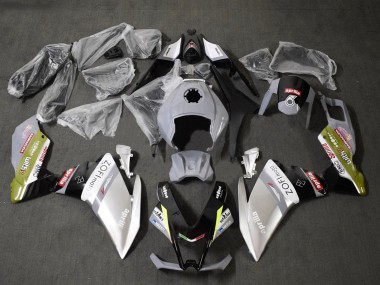 Aprilia RS4 50 125 Motorrad Verkleidung 2012-2018 - Weiss Silber Grau Schwarz