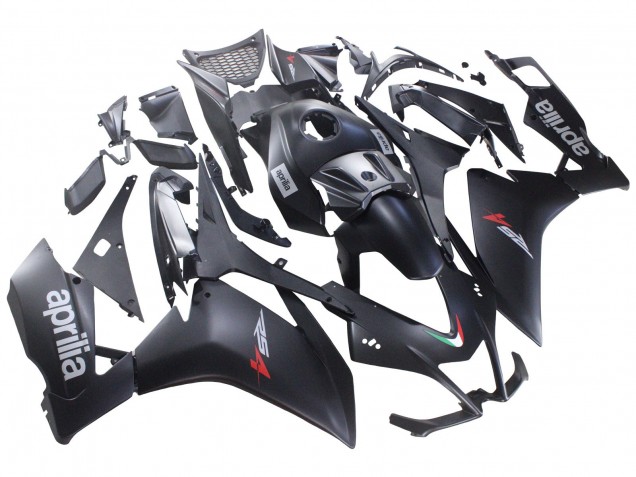 Aprilia RS4 50 125 Motorrad Verkleidung 2012-2018 - Matt Schwarz
