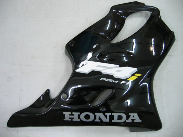 Honda CBR600 F4i Motorrad Verkleidung 2004-2007 - Glanzendes Schwarz
