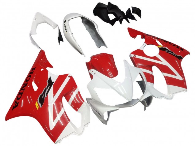 Honda CBR600 F4i Motorrad Verkleidung 2004-2007 - Weiss Rot