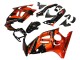 Honda CBR600 F3 Motorrad Verkleidung 1995-1996 - Orange Glanzendes Schwarz