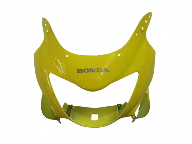 Honda CBR600 F4 Motorrad Verkleidung 1999-2000 - Gelb Glanzendes Schwarz