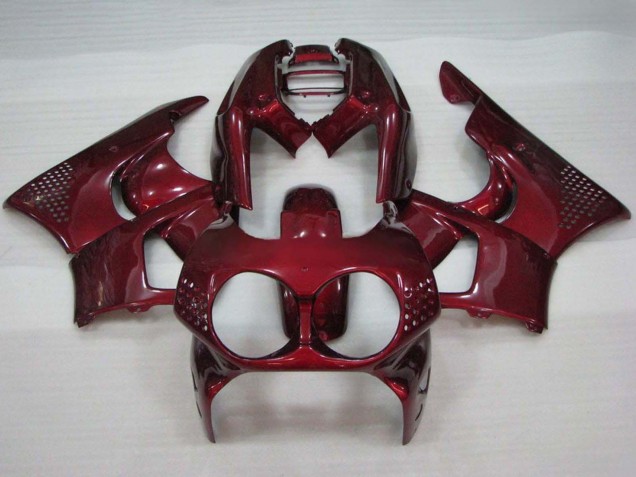 Honda CBR900RR 893 Motorrad Verkleidung 1992-1993 - Kastanienbraun Rot