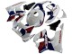 Honda CBR900RR 893 Motorrad Verkleidung 1992-1993 - Weiss Rot Dunkel Blau