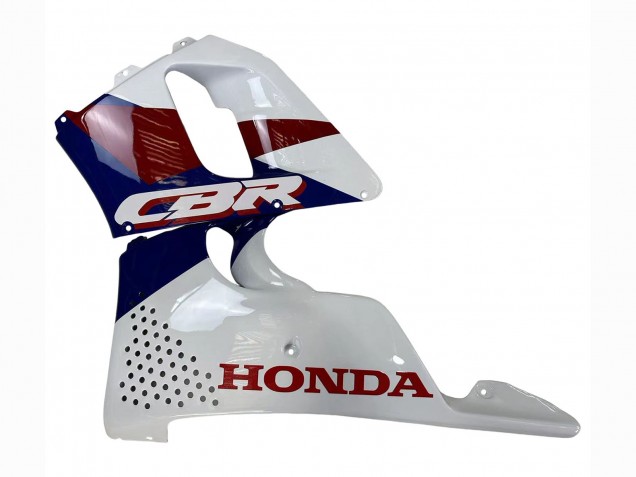 Honda CBR900RR 893 Motorrad Verkleidung 1992-1993 - Weiss Rot Dunkel Blau