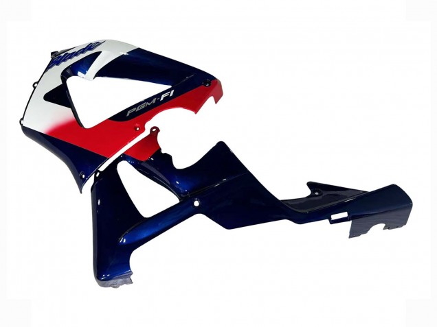 Honda CBR900RR 929 Motorrad Verkleidung 2000-2001 - Weiss Rot Blau
