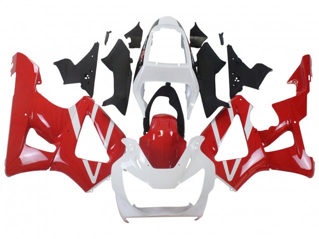 Honda CBR900RR 929 Motorrad Verkleidung 2000-2001 - Weiss Rot