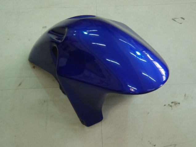 Honda CBR900RR 954 Motorrad Verkleidung 2002-2003 - Blau Gelb Glanzendes Schwarz Telefonica MoviStar Castrol