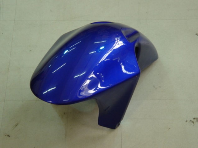 Honda CBR900RR 954 Motorrad Verkleidung 2002-2003 - Blau Gelb Glanzendes Schwarz Telefonica MoviStar Castrol