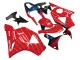 Honda CBR900RR 954 Motorrad Verkleidung 2002-2003 - Rot Dunkel Blau Dunlop