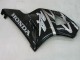 Honda CBR900RR 954 Motorrad Verkleidung 2002-2003 - Silber Glanzendes Schwarz