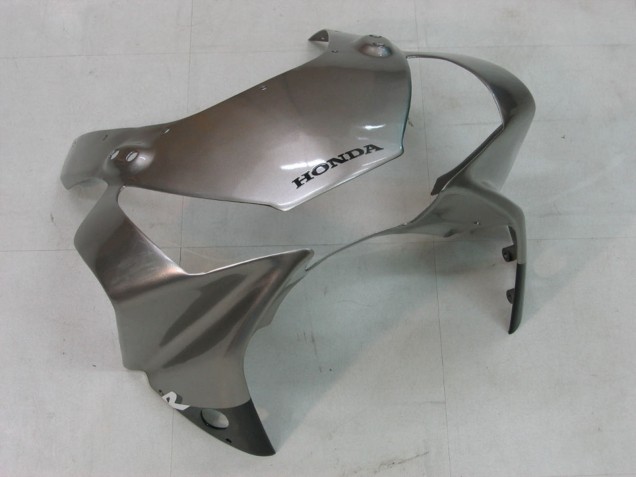 Honda CBR900RR 954 Motorrad Verkleidung 2002-2003 - Silber Glanzendes Schwarz
