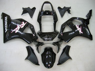 Honda CBR900RR 954 Motorrad Verkleidung 2002-2003 - Glanzendes Schwarz