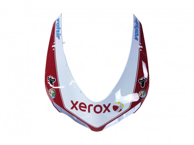 Ducati 848/1098/1198 Motorrad Verkleidung 2007-2014 - Weiss Rot Glanzendes Schwarz Valsir Xerox