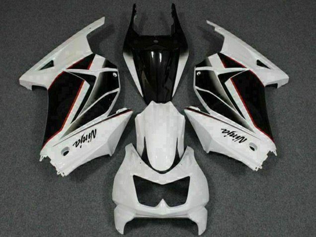 Kawasaki EX250 Motorrad Verkleidung 2008-2012 - Weiss Schwarz Ninja