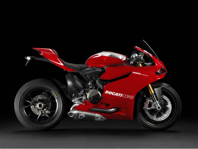 Ducati 1199 Motorrad Verkleidung 2011-2014 - Rot