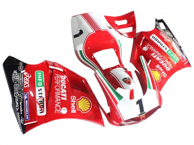 Ducati 748/916/996/998 Motorrad Verkleidung 1993-2005 - Weiss Rot Gelb Grun Glanzendes Schwarz Performance