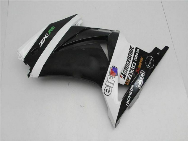 Kawasaki EX250 Motorrad Verkleidung 2008-2012 - Weiss Schwarz Grun