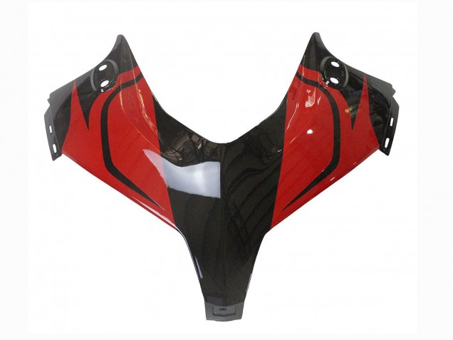 Honda CBR500R Motorrad Verkleidung 2013-2015 - Rot Silber Glanzendes Schwarz