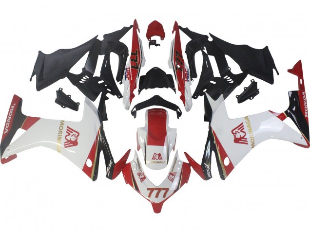 Honda CBR500R Motorrad Verkleidung 2013-2015 - Weiss Rot Grun Glanzendes Schwarz Morinage 777