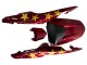 Honda CBR500R Motorrad Verkleidung 2013-2015 - Rot Blau Gelb Stern