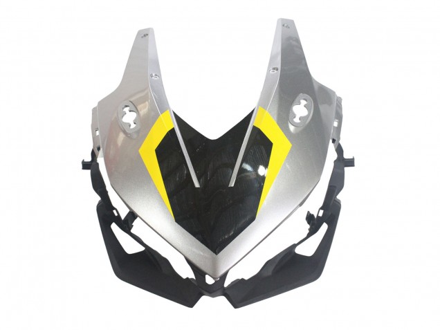 Honda CBR500R Motorrad Verkleidung 2022-2023 - Silber Gelb Glanzendes Schwarz