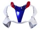 Honda VFR 800 Motorrad Verkleidung 2002-2013 - Weiss Rot Blau Motul