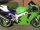 Kawasaki ZX7R Motorrad Verkleidung 1996-2003 - Weiss Grun Blau