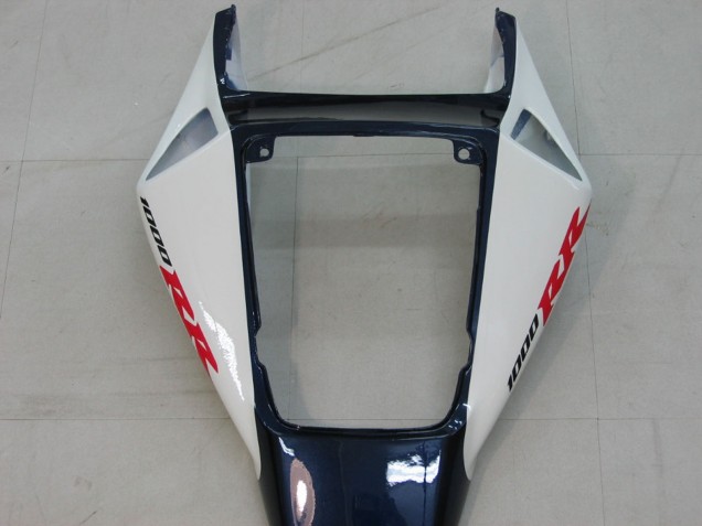 Honda CBR1000RR Motorrad Verkleidung 2004-2005 - Weiss Blau Glanzendes Schwarz Fireblade