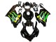 Honda CBR1000RR Motorrad Verkleidung 2004-2005 - Glanzendes Schwarz Gelb Grun Monster
