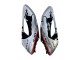 Honda CBR1000RR Motorrad Verkleidung 2004-2005 - Silber Glanzendes Schwarz Rot Streifen