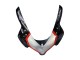 Honda CBR1000RR Motorrad Verkleidung 2004-2005 - Silber Glanzendes Schwarz Rot Streifen