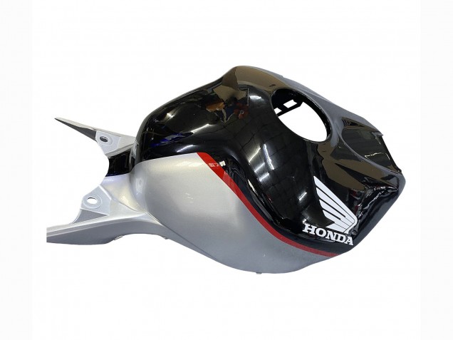 Honda CBR1000RR Motorrad Verkleidung 2004-2005 - Silber Glanzendes Schwarz Rot Streifen