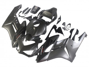 Honda CBR1000RR Motorrad Verkleidung 2004-2005 - Glanzendes Grau Glanzendes Schwarz