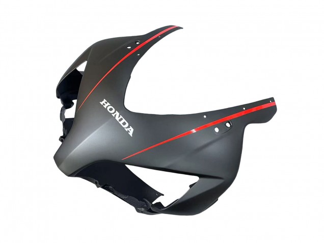 Honda CBR1000RR Motorrad Verkleidung 2004-2005 - Glanzendes Schwarz Glanzendes Grau Rot Streifen