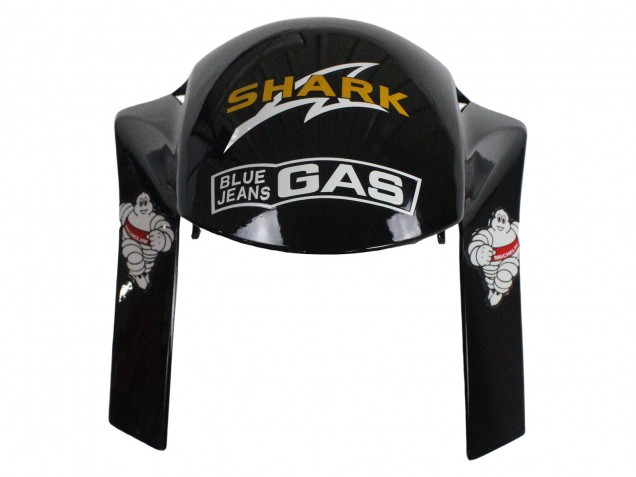 Honda CBR1000RR Motorrad Verkleidung 2006-2007 - Glanzendes Schwarz Gelb Rot Flamme