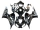 Honda CBR1000RR Motorrad Verkleidung 2006-2007 - Glanzendes Schwarz Gold SevenStars