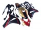 Honda CBR1000RR Motorrad Verkleidung 2008-2011 - Gold Rot Glanzendes Schwarz