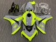 Honda CBR1000RR Motorrad Verkleidung 2008-2011 - Nardo Grau Fluoreszierendes Grun