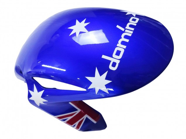 Honda CBR1000RR Motorrad Verkleidung 2008-2011 - Weiss Rot Blau Schwarz Stern Lee Carrera