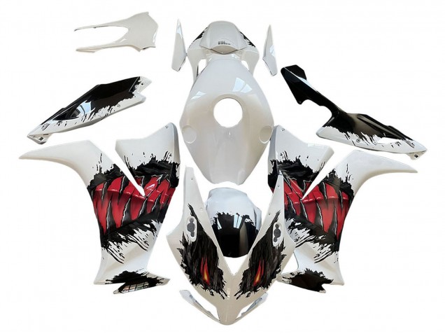 Honda CBR1000RR Motorrad Verkleidung 2012-2016 - Weiss Rot Schwarz