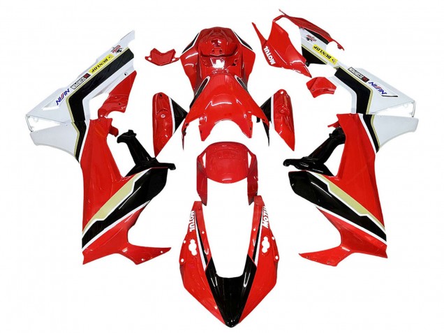 Honda CBR1000RR Motorrad Verkleidung 2017-2023 - Weiss Rot Schwarz